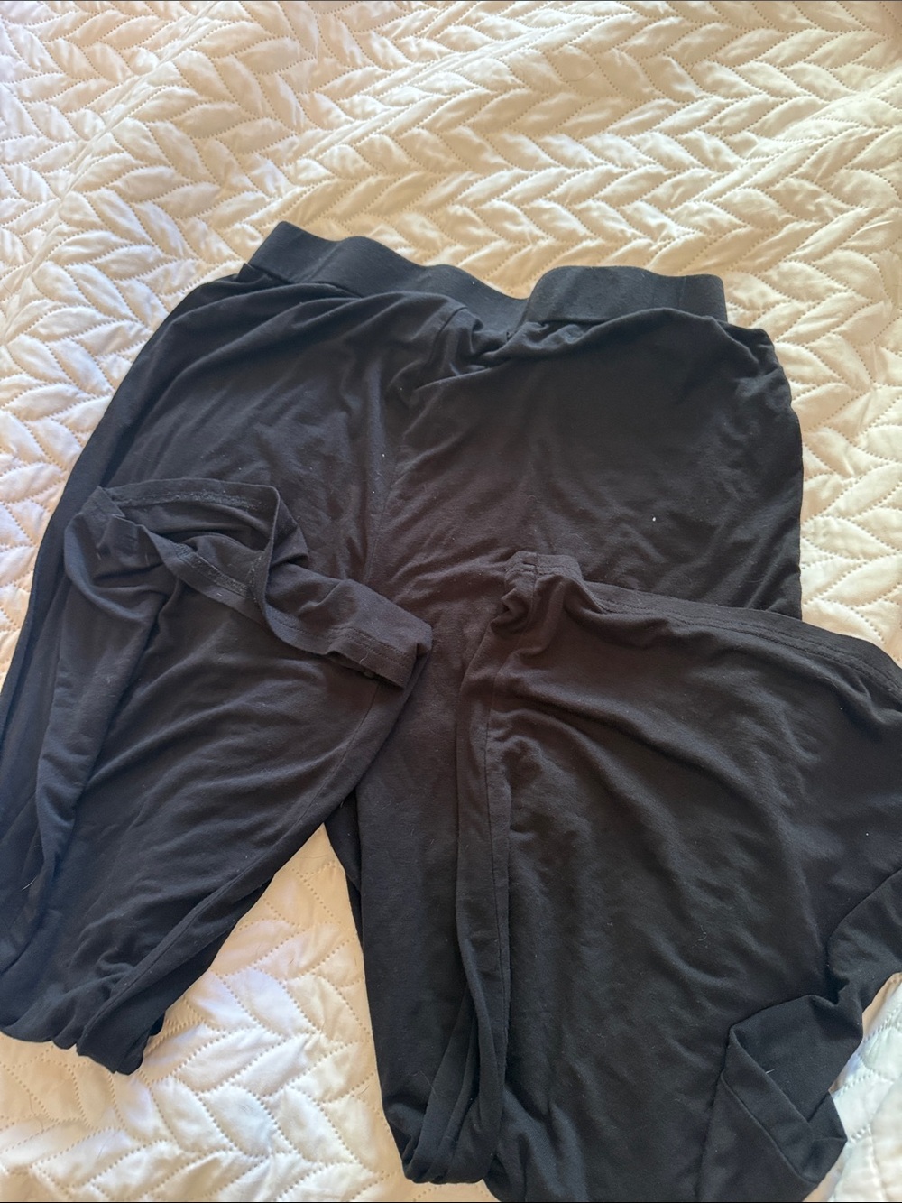 Black Women’s Wide-Leg Lounge Pants
